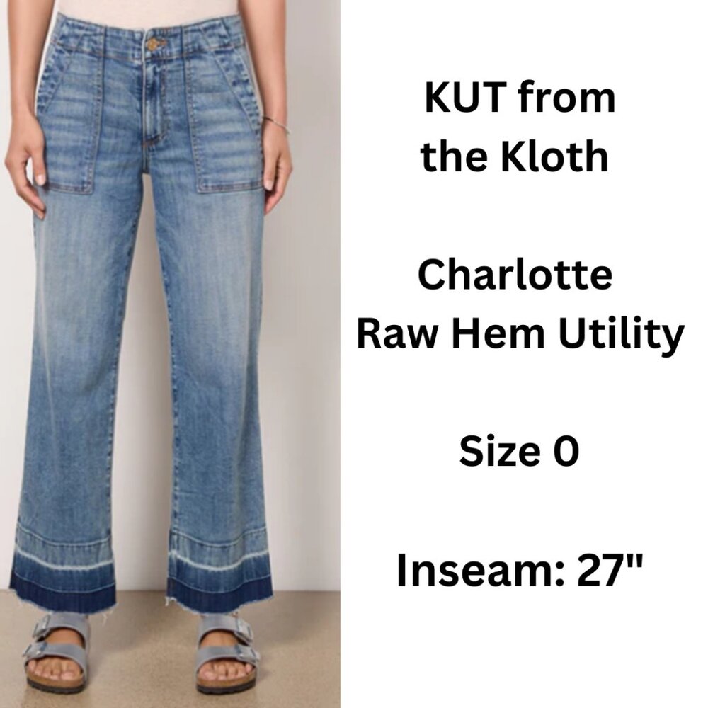 Charlotte Utility Kut From The Kloth Jeans